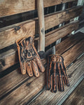 Inferno Lederhandschuhe Set Feuer brennen