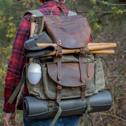 Bushcraft Rucksack Leder – Ihr zuverlässiger Outdoor Begleiter für unvergessliche Abenteuer