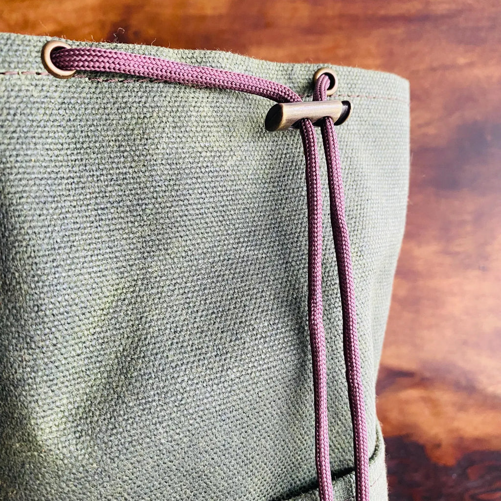 Handgefertigte Gewachste Canvas Tasche / Tasche für Camper und Vieles mehr
